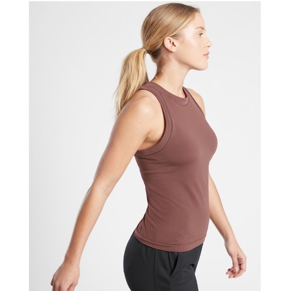 NWT Athleta Renew Racerback Tank Top // Hearth Rose - Picture 3 of 8